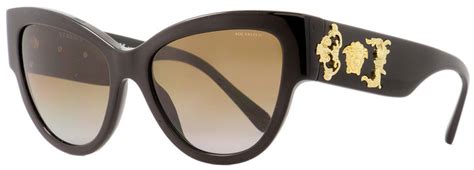 VERSACE VE4322 GB1/T5 MEDUSA POLARIZED Gloss Black/ 